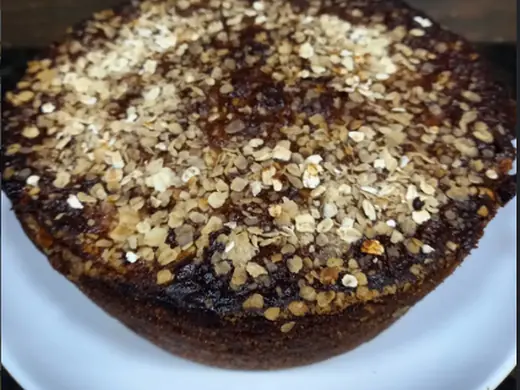 Bolo de banana diet