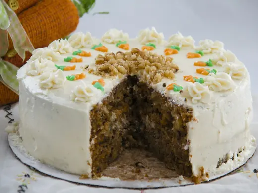 Torta de chocolate branco