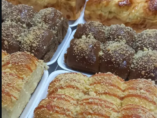 Brioche de chocolate
