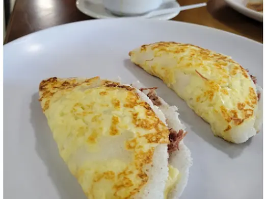 Tapioca feita na hora